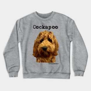 Red Cockapoo / Spoodle and Doodle Dogs Crewneck Sweatshirt